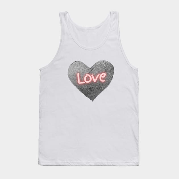 Platinum Love Tank Top by Mazzlo Shop